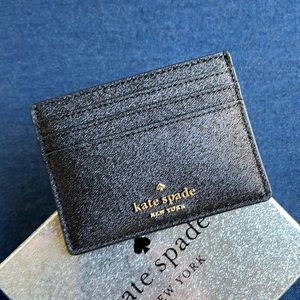 Kate Spade Shimmy Glitter Boxed Small Card Holder